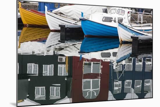 Harbor of Torshavn, Streymoy, Faroe Islands, Denmark, Europe-Michael Nolan-Mounted Photographic Print