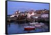 Harbor on Fife Coast-Vittoriano Rastelli-Framed Stretched Canvas