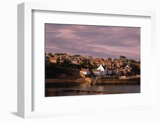 Harbor on Fife Coast-Vittoriano Rastelli-Framed Photographic Print