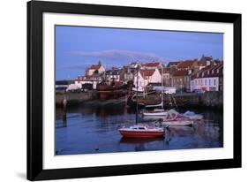 Harbor on Fife Coast-Vittoriano Rastelli-Framed Photographic Print