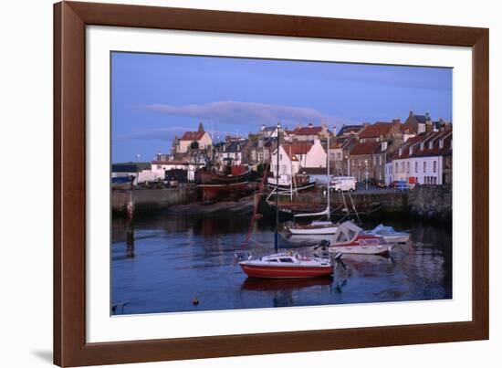 Harbor on Fife Coast-Vittoriano Rastelli-Framed Photographic Print