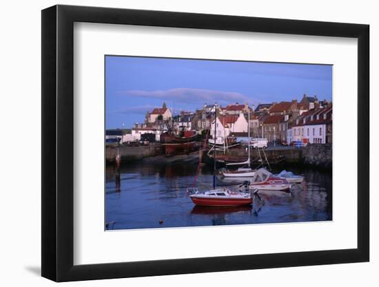 Harbor on Fife Coast-Vittoriano Rastelli-Framed Photographic Print