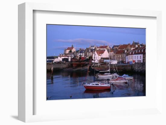 Harbor on Fife Coast-Vittoriano Rastelli-Framed Photographic Print