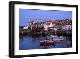 Harbor on Fife Coast-Vittoriano Rastelli-Framed Photographic Print