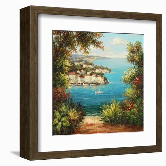 Harbor Outlook-Peter Bell-Framed Art Print