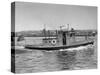 Harbor Patrol Boat Photograph - Seattle, WA-Lantern Press-Stretched Canvas