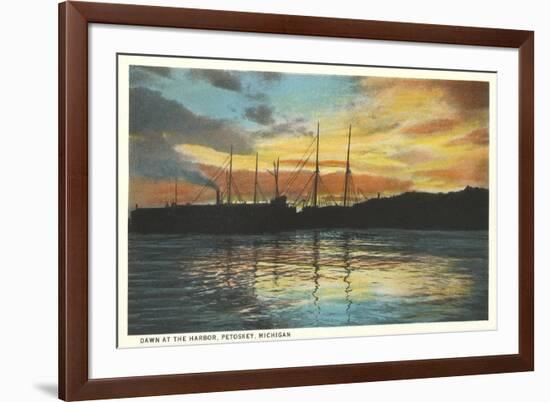 Harbor, Petoskey, Michigan-null-Framed Premium Giclee Print