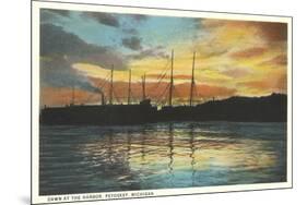 Harbor, Petoskey, Michigan-null-Mounted Premium Giclee Print