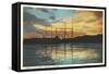 Harbor, Petoskey, Michigan-null-Framed Stretched Canvas