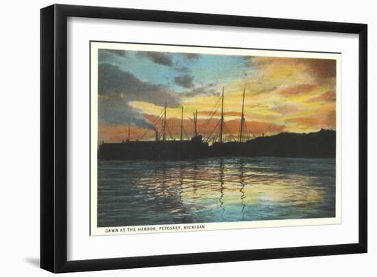 Harbor, Petoskey, Michigan-null-Framed Art Print