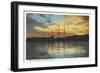 Harbor, Petoskey, Michigan-null-Framed Art Print