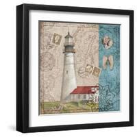 Harbor Point II-Paul Brent-Framed Art Print