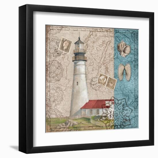 Harbor Point II-Paul Brent-Framed Art Print