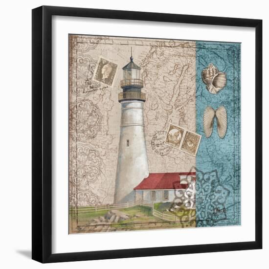 Harbor Point II-Paul Brent-Framed Art Print