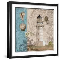 Harbor Point III-Paul Brent-Framed Art Print