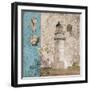 Harbor Point III-Paul Brent-Framed Art Print