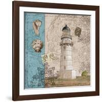 Harbor Point III-Paul Brent-Framed Art Print