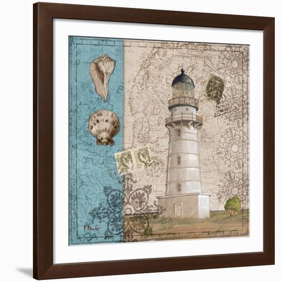 Harbor Point III-Paul Brent-Framed Art Print