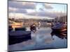 Harbor Port Scene with Boats, Valletta, Malta-Robin Hill-Mounted Photographic Print