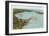 Harbor, Put-in-Bay, Ohio-null-Framed Art Print