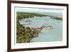 Harbor, Put-in-Bay, Ohio-null-Framed Art Print