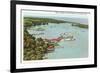 Harbor, Put-in-Bay, Ohio-null-Framed Art Print