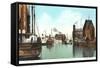 Harbor Scene, Buffalo-null-Framed Stretched Canvas