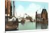 Harbor Scene, Buffalo-null-Stretched Canvas