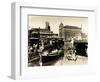 Harbor Scene Near Office Buildings-null-Framed Photographic Print