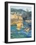 HARBOR SIDE-ALLAYN STEVENS-Framed Art Print