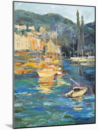 HARBOR SIDE-ALLAYN STEVENS-Mounted Art Print