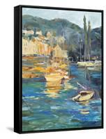 HARBOR SIDE-ALLAYN STEVENS-Framed Stretched Canvas