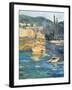 HARBOR SIDE-ALLAYN STEVENS-Framed Art Print