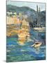 HARBOR SIDE-ALLAYN STEVENS-Mounted Art Print