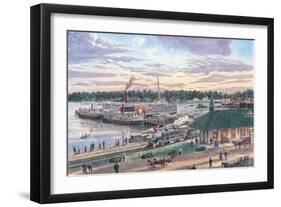Harbor Springs Mich.-Stanton Manolakas-Framed Giclee Print