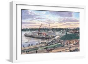 Harbor Springs Mich.-Stanton Manolakas-Framed Giclee Print