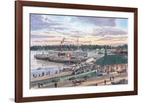 Harbor Springs Mich.-Stanton Manolakas-Framed Giclee Print