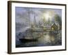 Harbor Town-Nicky Boehme-Framed Giclee Print