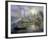 Harbor Town-Nicky Boehme-Framed Giclee Print