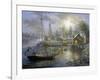 Harbor Town-Nicky Boehme-Framed Giclee Print