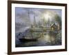 Harbor Town-Nicky Boehme-Framed Giclee Print