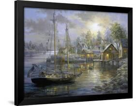 Harbor Town-Nicky Boehme-Framed Giclee Print