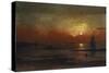 Harbor View at Sunset-Martin Johnson Heade-Stretched Canvas