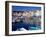 Harbor View, Cassis, France-Walter Bibikow-Framed Premium Photographic Print