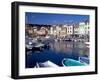 Harbor View, Cassis, France-Walter Bibikow-Framed Premium Photographic Print