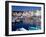 Harbor View, Cassis, France-Walter Bibikow-Framed Premium Photographic Print