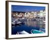 Harbor View, Cassis, France-Walter Bibikow-Framed Photographic Print