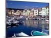 Harbor View, Cassis, France-Walter Bibikow-Mounted Photographic Print