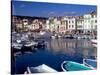 Harbor View, Cassis, France-Walter Bibikow-Stretched Canvas