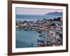 Harbor View, Pythagorio, Samos, Aegean Islands, Greece-Walter Bibikow-Framed Photographic Print